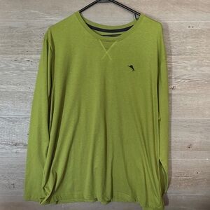 Tommy Bahama Olive Long Sleeve Tee
